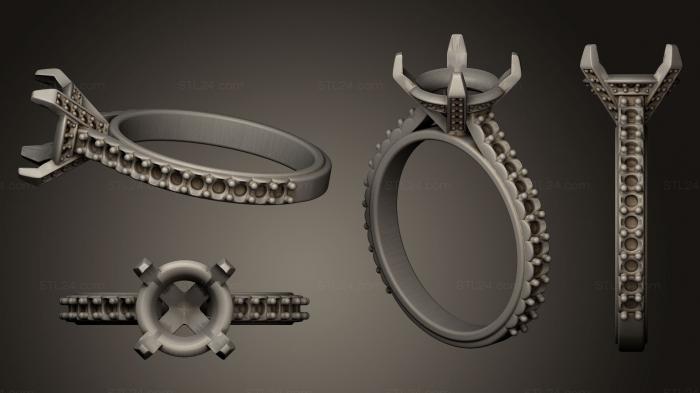 Jewelry rings (Ring 010, JVLRP_0119) 3D models for cnc